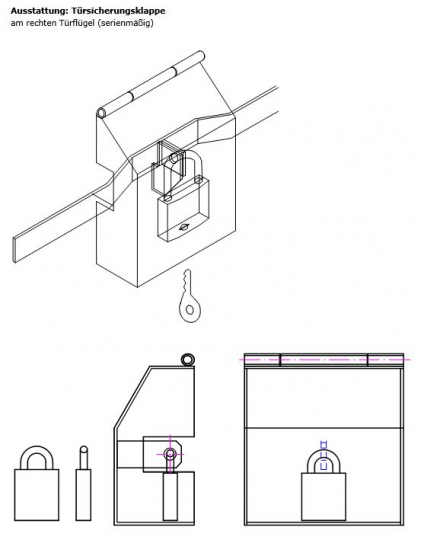 So2 - Stahlcontainer - 2,93 x 1,85 x 2,25 m, 10 Fuß mit Absetzvorrichtung nach DIN 30720