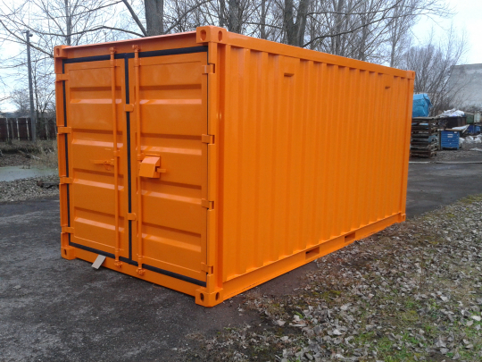 S1 - Stahlcontainer - 4,54 x 2,20 x 2,25 m, kleiner 15 Lager