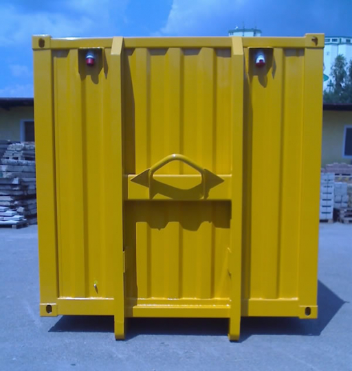 So3-1 - Stahlcontainer - 6,42 x 2,25 x 2,49 m, 20 mit Abrollvorrichtung nach DIN 30722