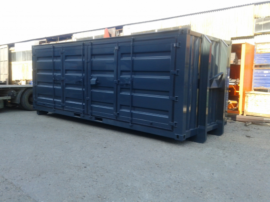 So3-1 - Stahlcontainer - 6,42 x 2,25 x 2,49 m, 20 mit Abrollvorrichtung nach DIN 30722