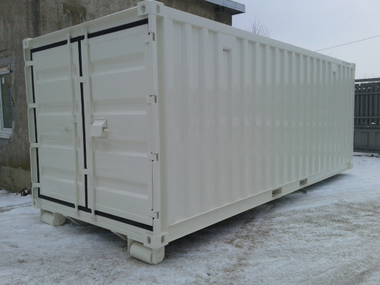 So3-1 - Stahlcontainer - 6,42 x 2,25 x 2,49 m, 20 mit Abrollvorrichtung nach DIN 30722