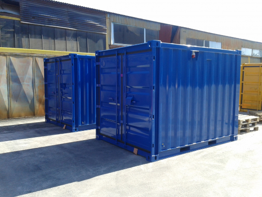 S2 - Stahlcontainer - 2,93 x 2,20 x 2,25 m, kleiner 10 Lager