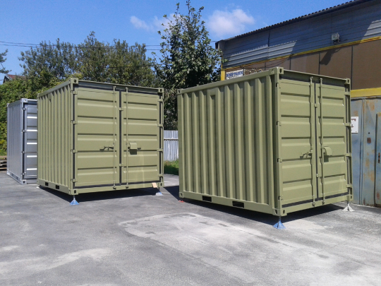 S5 - Stahlcontainer - 2,99 x 2,44 x 2,59 m, 10 Lager