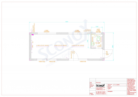 20OPPG 1371 - Büro/Ausstellung, 24 m², WC-Einbau, Dämmung für EneV