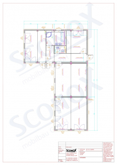 20OPPG 0106 - L-förmiges Wohngebäude, ca 140 m², Fassade: Rauputz, Dämmung für EnEV, bauseitige Sanitärelemente