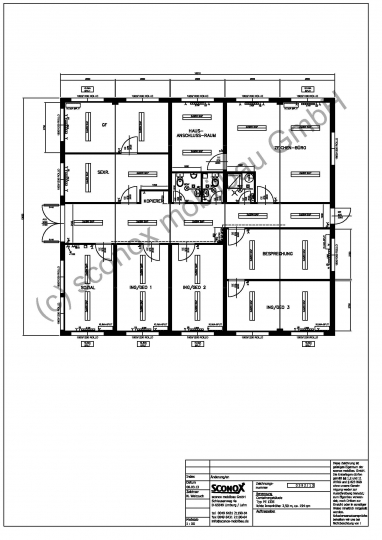 2130392 - Containergebäude als Büro, ca. 195 m²