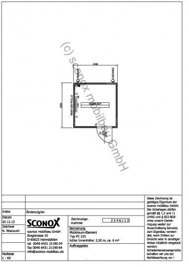 2132246 - Standardcontainer ca. 6 m²