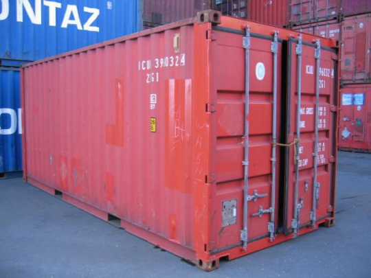 20' Seecontainer gebraucht, ISO Container 20'GP