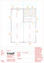 20OPPG 1672 - Doppelcontainer, 48m², mit WC & Küchenanschlüsse, EnEV