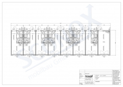 20OPPG 0514 - 7 Wohneinheiten inkl. Miniküche und Technikraum, Dämmung für EneV, WW-Heizkörper, bauseitige Therme