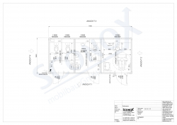 216 1910 - WC-Container D/H/barrierefrei, Vorwandinstallation, Alarmschalter/-leuchte