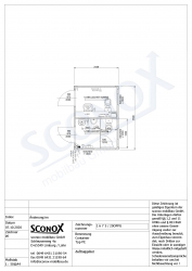 20OPPG 1676 - Damen/Herren-WC mit Vorwand, ca. 3,50m*2,50m