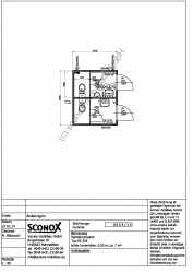2140054 - Damen/Herren-WC Standard, 3 m*2,50 m