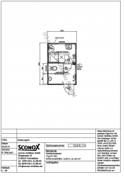 2140285 - Dusch/WC-Container, 3,50 m*2,50 m