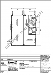 2131931 - Doppelcontainer, Aufenthalt mit D/H-WC, ca. 30 m² Grundfläche