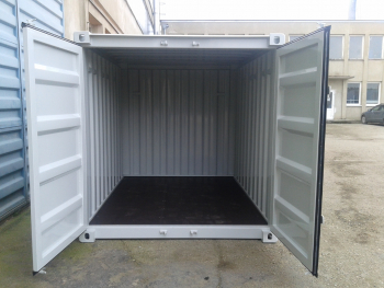 S2 - Stahlcontainer - 2,93 x 2,20 x 2,25 m, kleiner 10' Lager